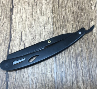 Stainless Steel Razor With 10 Blades Professional Straight Razor For Smooth Clean Shave