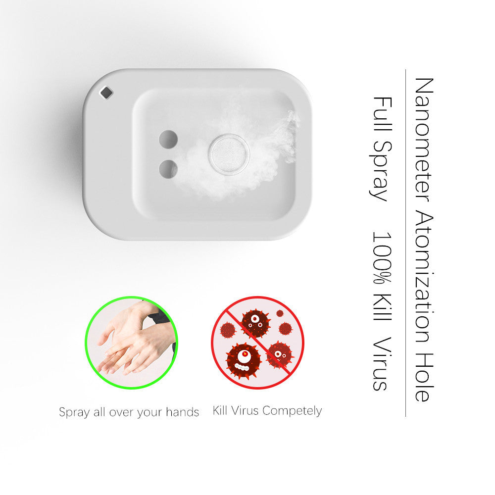 Portable Alcohol Spray Sterilizer, Automatic Induction Hand Sterilizer