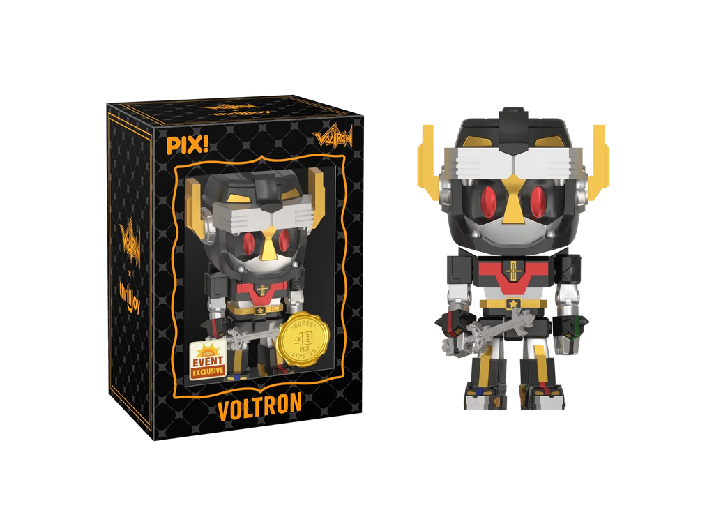 [Thrilljoy] [EXCLUSIVE] Voltron Defender of the Universe - Voltron LE6000 PIX Vinyl Figure (1 in 6 Chance at Chase)