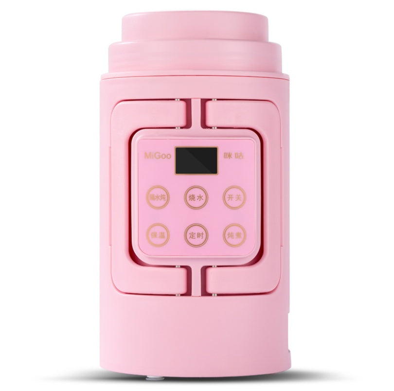 Mi Mi Travel Electric Kettle Portable Mini Folding 0.7L Insulated Double Wall Stainless Steel 400W