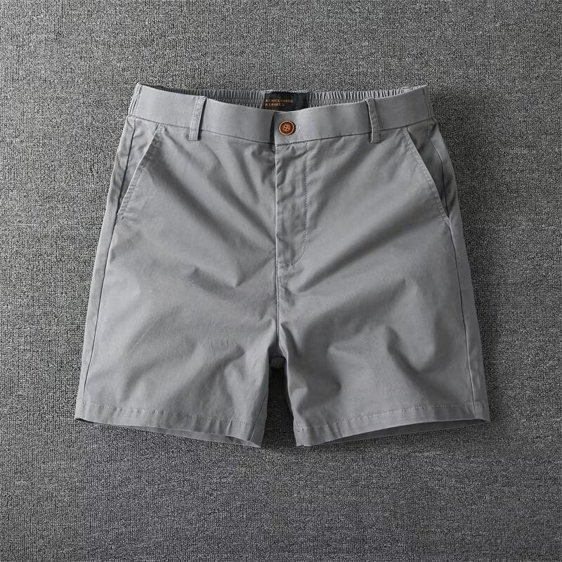 Men's Casual Slim Fit Straight Cargo Shorts