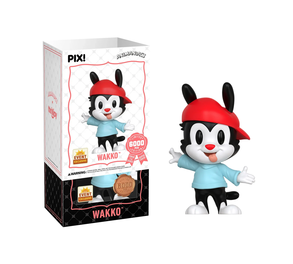 [Thrilljoy] [EXCLUSIVE] Animaniacs - Wakko LE6000 PIX Vinyl Figure (1 in 6 Chance at Chase)