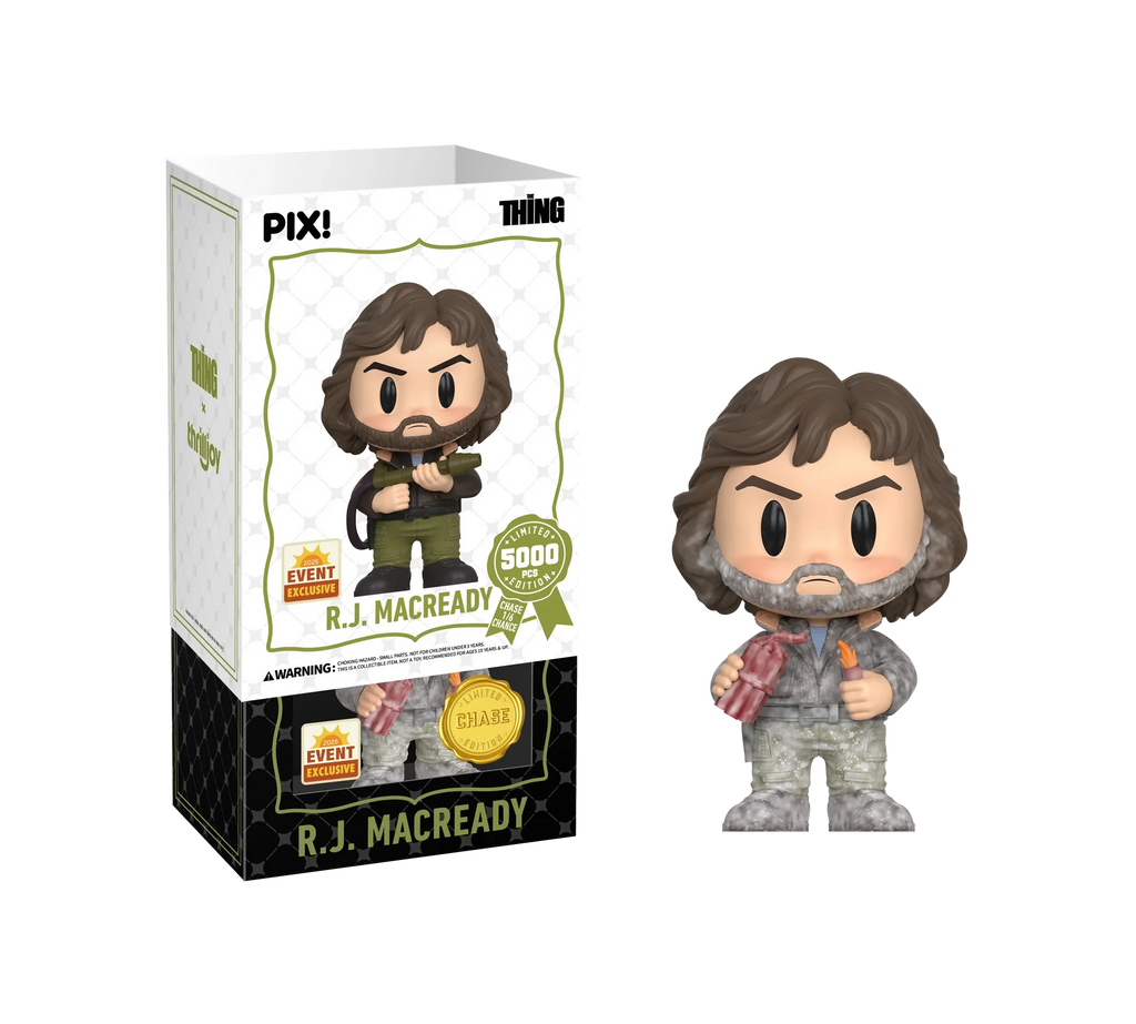 [Thrilljoy] [EXCLUSIVE] The Thing - R.J. MacReady LE5000 PIX Vinyl Figure (1 in 6 Chance at Chase)
