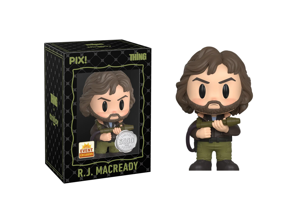 [Thrilljoy] [EXCLUSIVE] The Thing - R.J. MacReady LE5000 PIX Vinyl Figure (1 in 6 Chance at Chase)