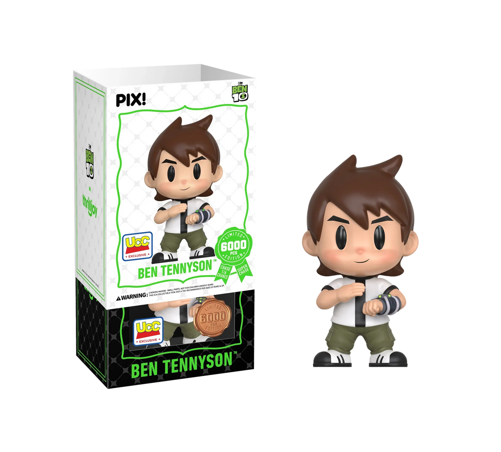 [Thrilljoy] [EXCLUSIVE] BEN 10 - Ben Tennyson LE6000 PIX Vinyl Figure (1 in 6 Chance at Chase)