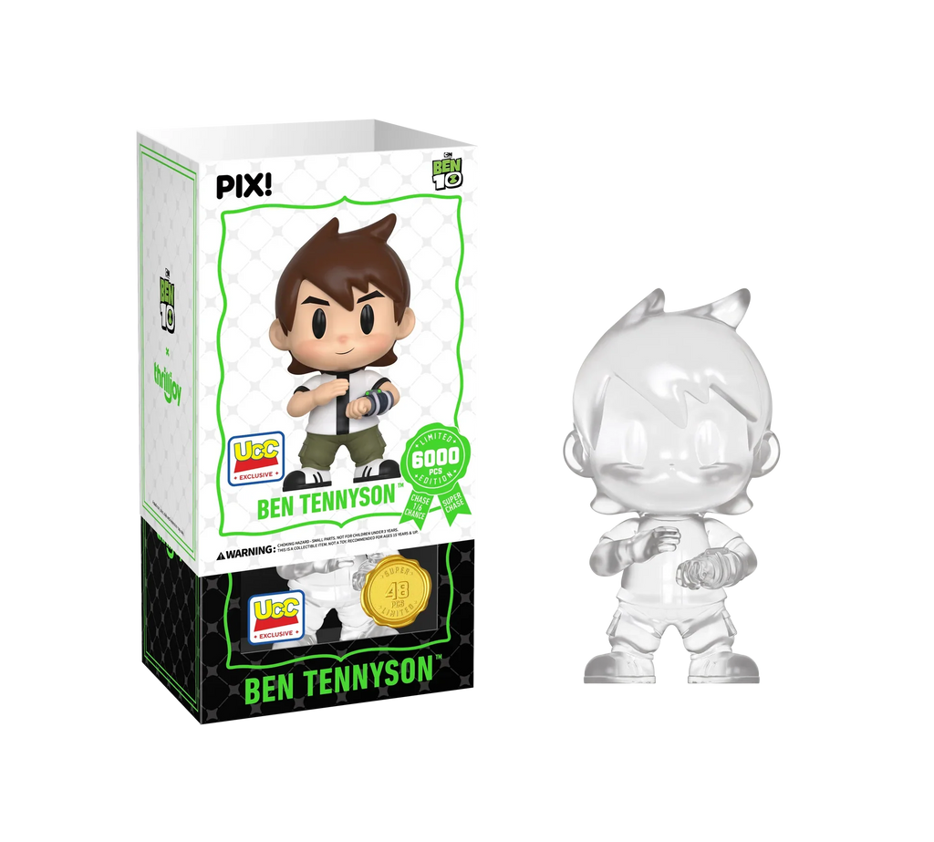 [Thrilljoy] [EXCLUSIVE] BEN 10 - Ben Tennyson LE6000 PIX Vinyl Figure (1 in 6 Chance at Chase)