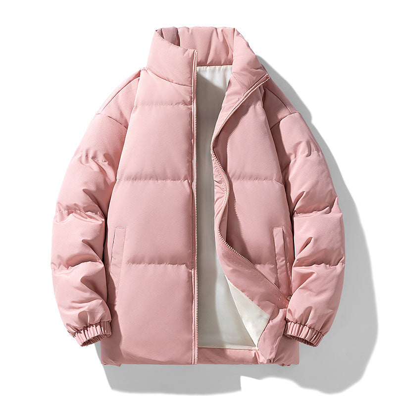 Men's Stand-up Collar Cotton-padded Coat Thickened Warm-keeping And Cold-proof