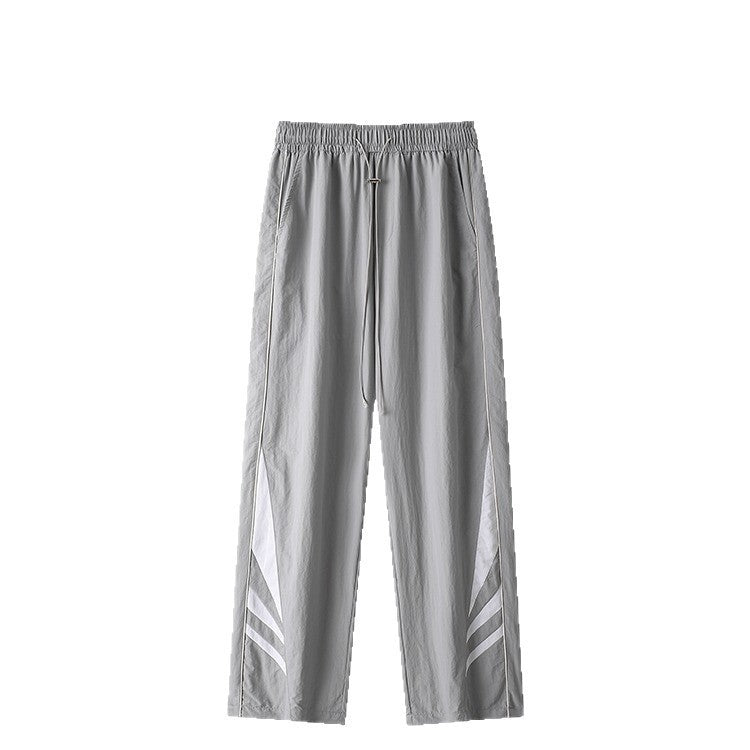 New Summer Thin Straight Loose Plus Size Casual Sports Trousers