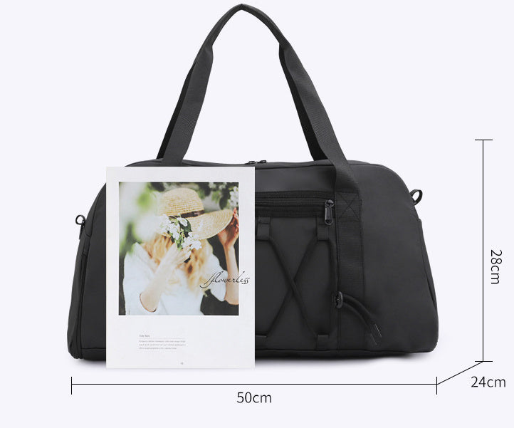 Short Business Trip Large Capacity Luggage Bag Oxford Cloth Boarding Travel Bag With Breathable Lining