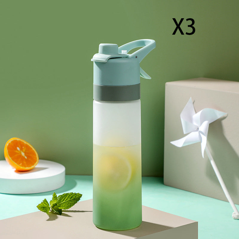 Sports Spray Water Bottle - 600ml Mist Bottle for Fitness & Outdoor Activities