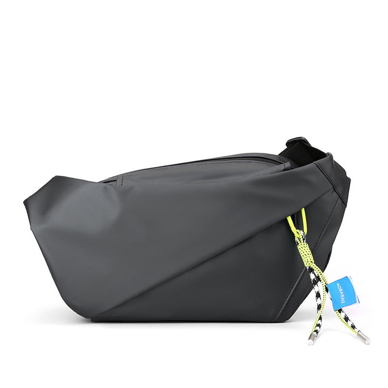 Shoulder Casual Slanted Chest Bag Nylon Breathable Popular Brand For Students Dark Blue Black Gray