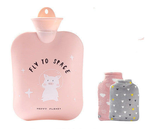 Large Water Injection Hot Water Bottle Cute Plush Explosion-proof Hand Warmer
