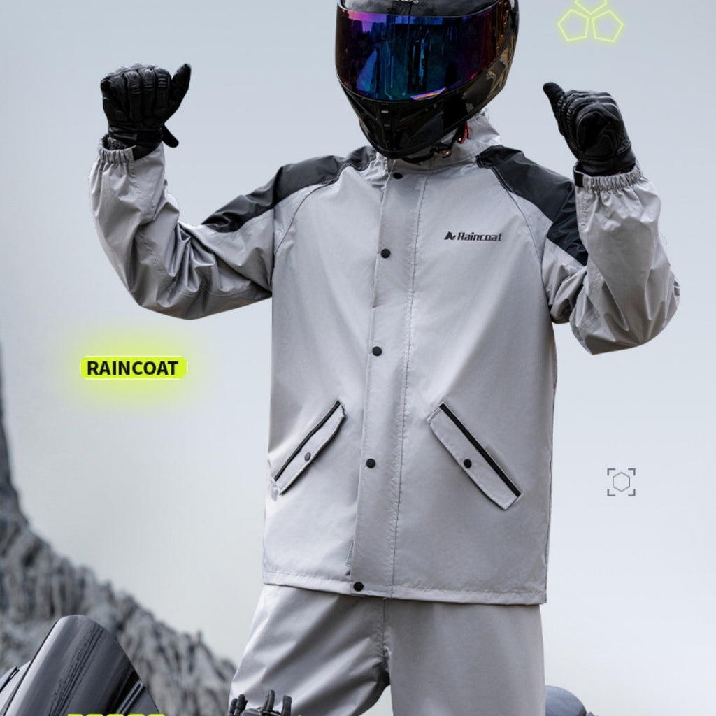 Men's Take-out Rider Adult Motorcycle Rainproof Riding Motorcycle Raincoat