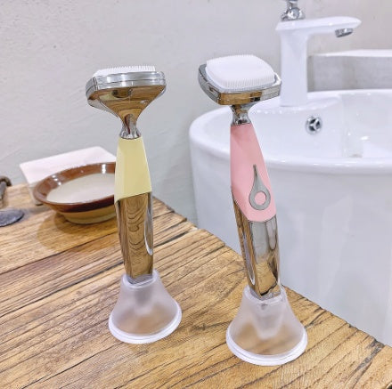 Ultrasonic Nano Facial Cleanser - Electric Brush