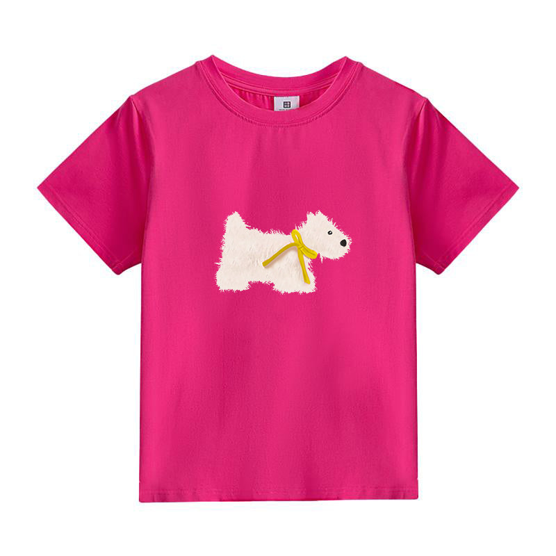 Korean Style Sweet White Shoulder Women's T-shirt