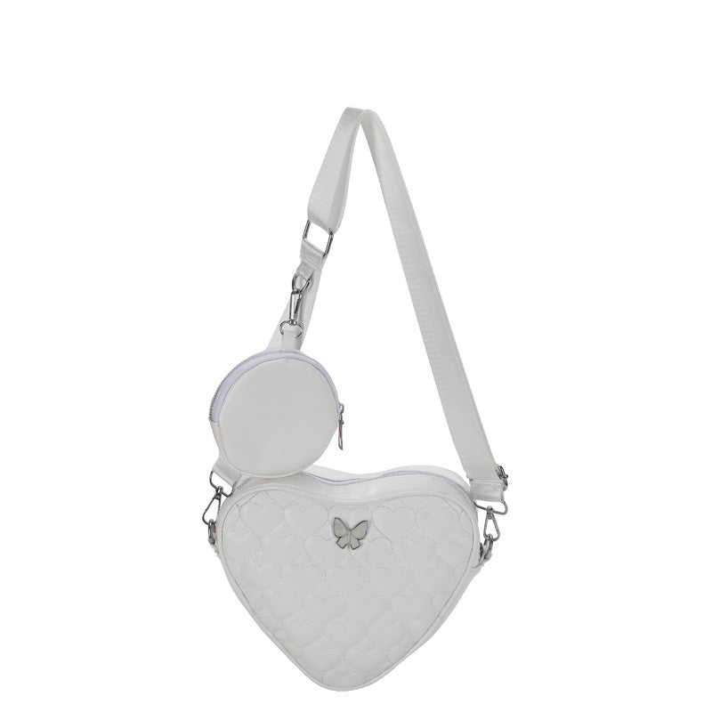Women's Embroidered PU Leather Shoulder Bag - Waterproof Travel Backpack