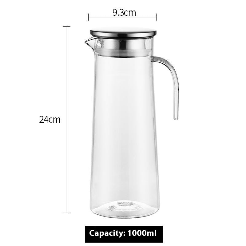 Transparent Acrylic Fruit Scented Cold Water Bottle - Modern Design
