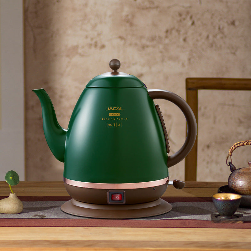 Automatic Temperature Control Electric Kettle 1.5L 1000W to 1500W Stainless Steel Touch Operation Overheat Protection