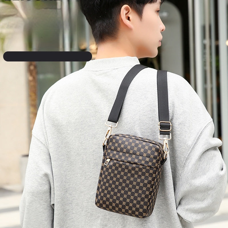 Unisex Mini Crossbody Bag With Coin Purse Small Shoulder Bag For Men And Women Everyday Use