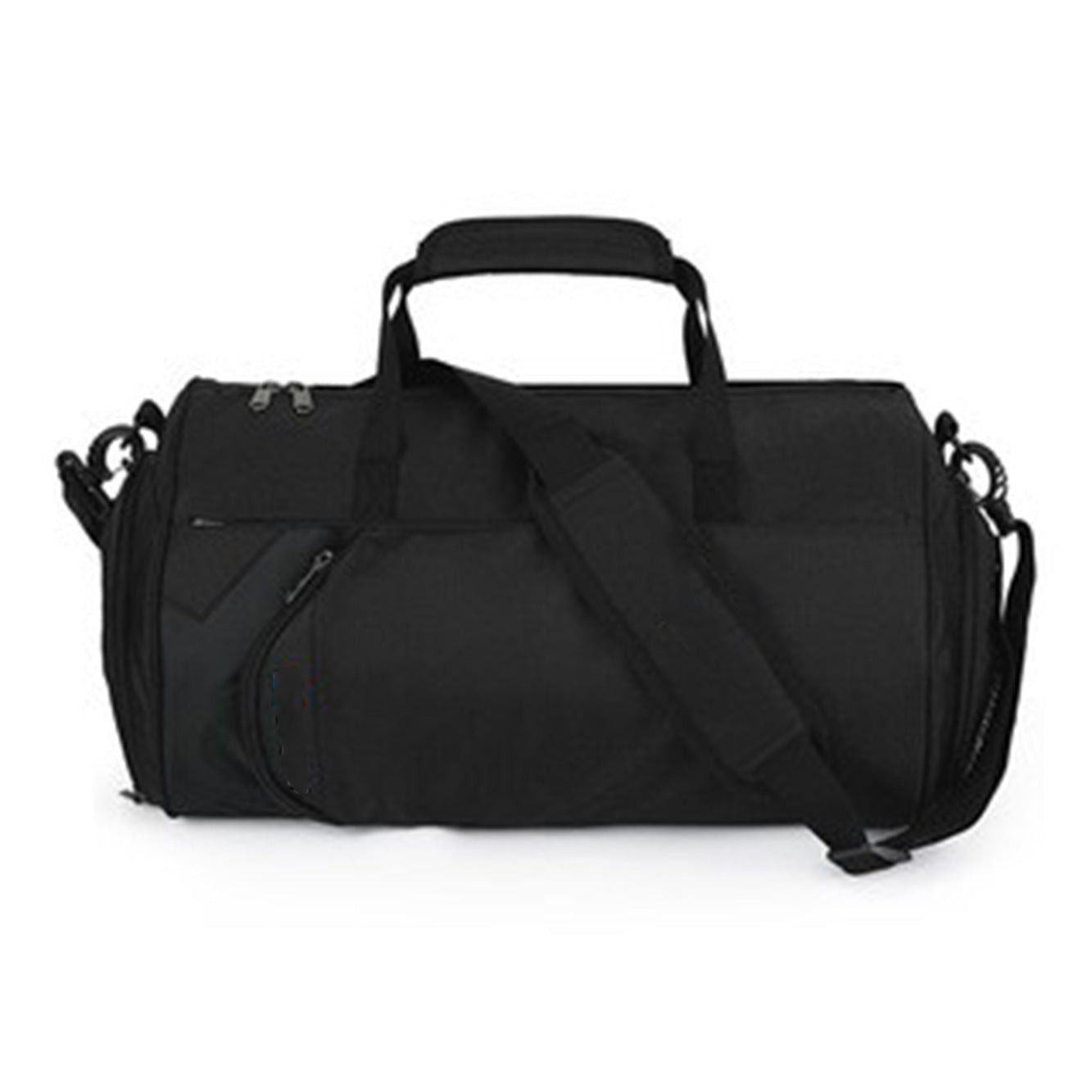 Men's Portable Color Blocked Travel Crossbody Bag for Leisure Travel with Polyester Lining