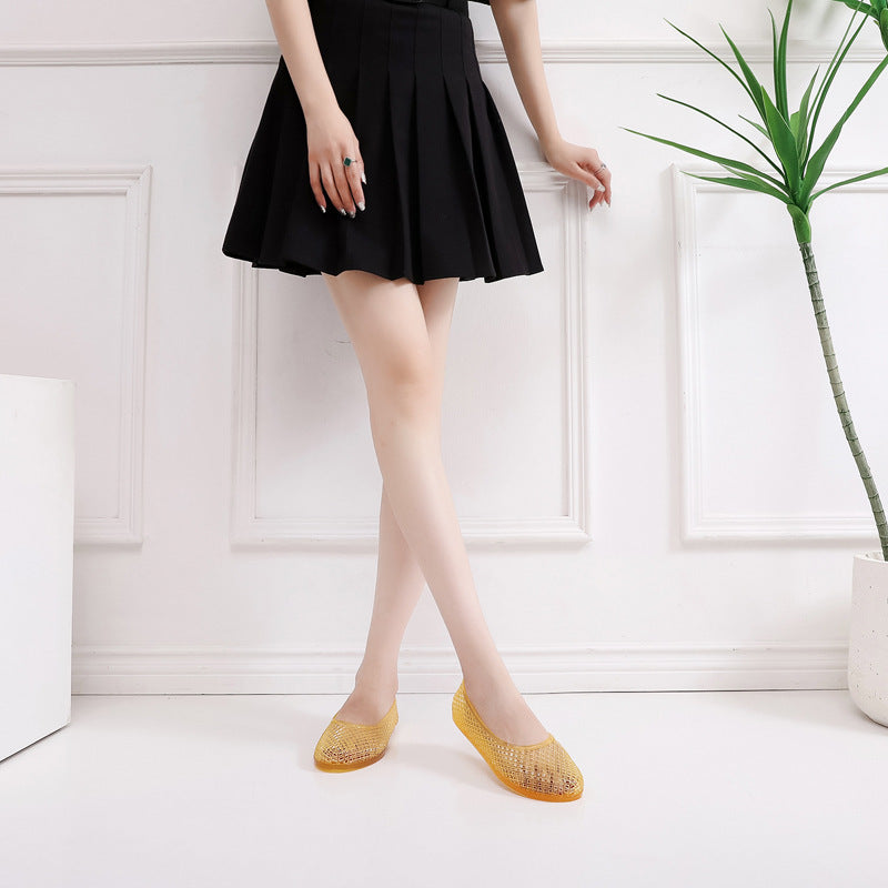 Breathable Hollow-Out Flat Sandals for Summer
