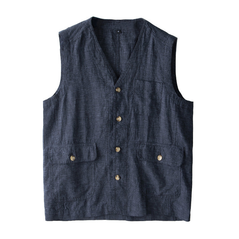 Men's Fashion Thin Personality Loose Underwaist Tank
