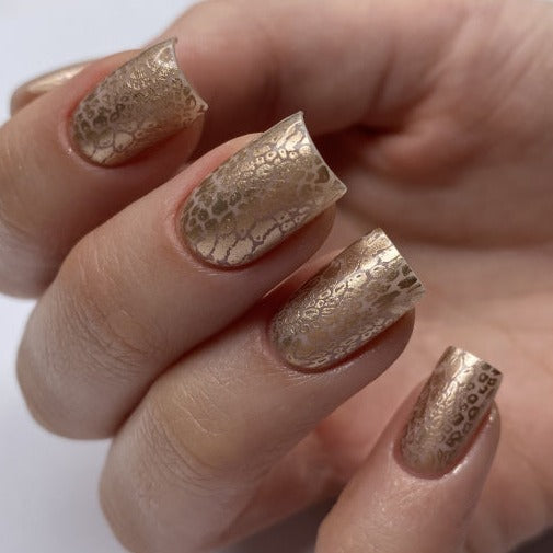DARK Stamping Polish – White Gold Metallic #21 | 10ml
