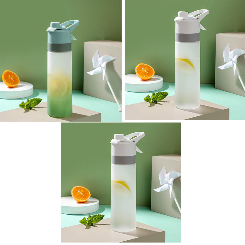 Sports Spray Water Bottle - 600ml Mist Bottle for Fitness & Outdoor Activities