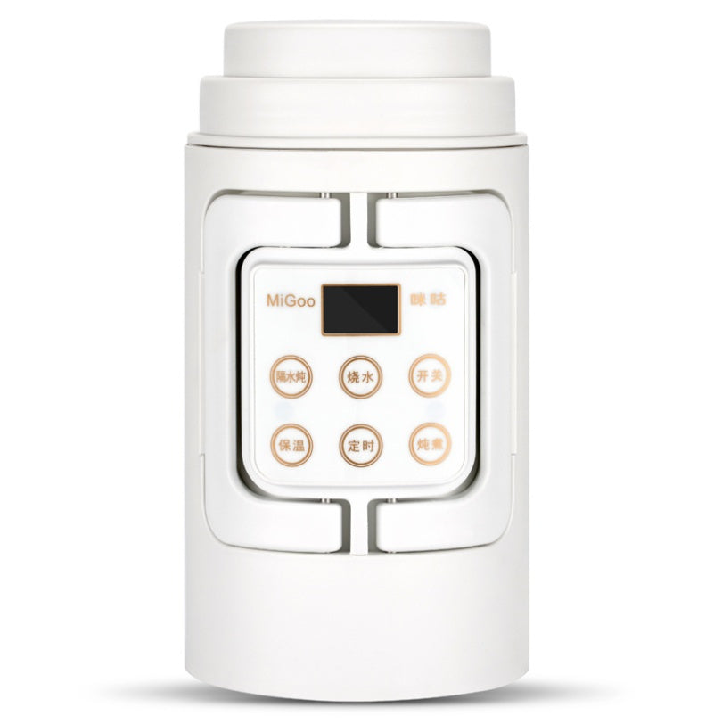 Mi Mi Travel Electric Kettle Portable Mini Folding 0.7L Insulated Double Wall Stainless Steel 400W