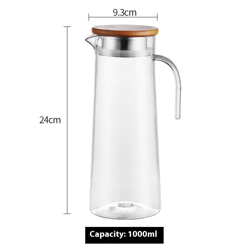 Transparent Acrylic Fruit Scented Cold Water Bottle - Modern Design