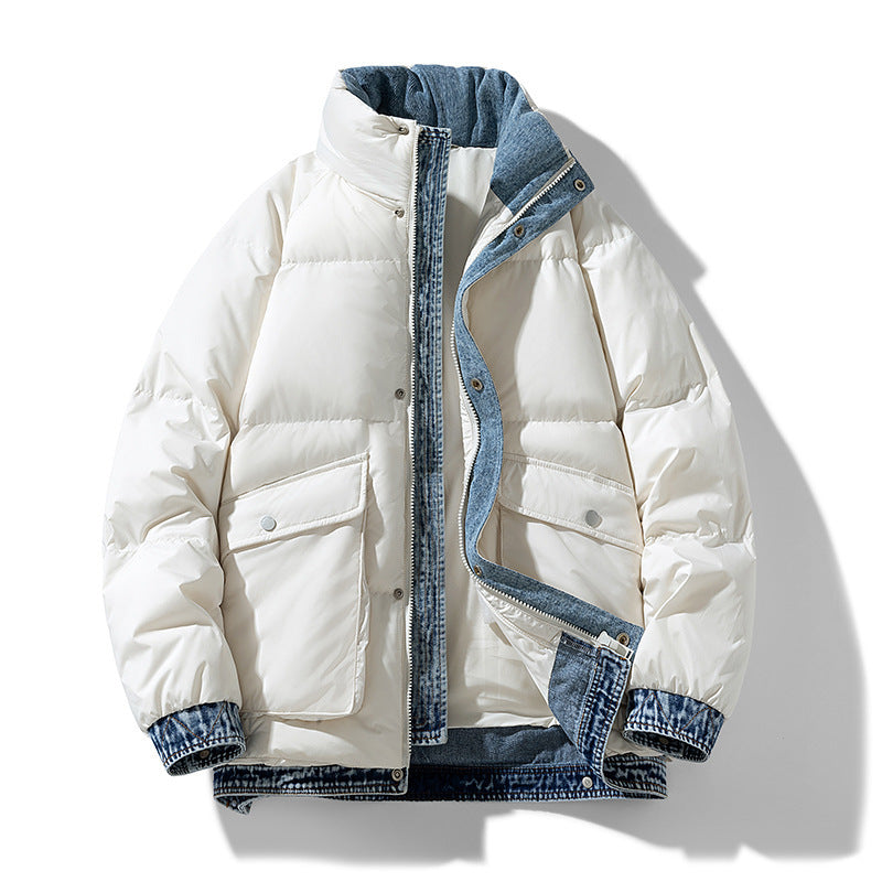 Winter Fashion Individual Casual Down Jacket Men