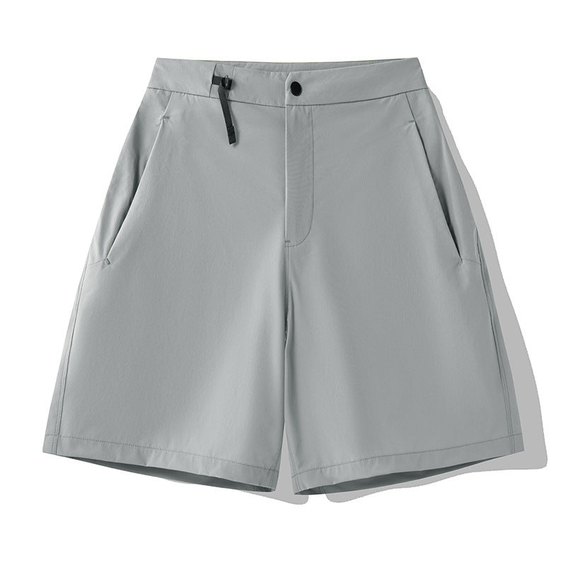 Men's Sports Quick-drying Four-sided Elastic 3D Cutting Versatile Shorts