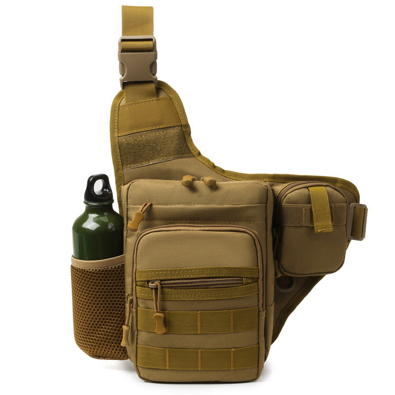 Leisure Travel Storage Bag Lightweight and Practical Shoulder Bag for Men Outdoor Waterproof Expandable Nylon