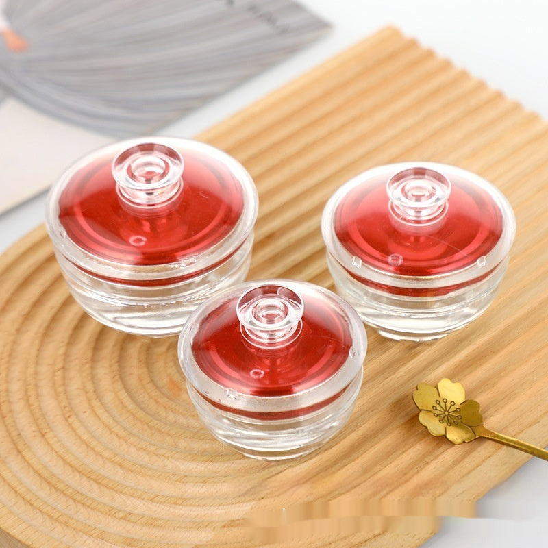 Cubilose Glass Bottle Jar High Temperature Resistant Subpackaging Bottles 150ml 84 Pieces Per Box