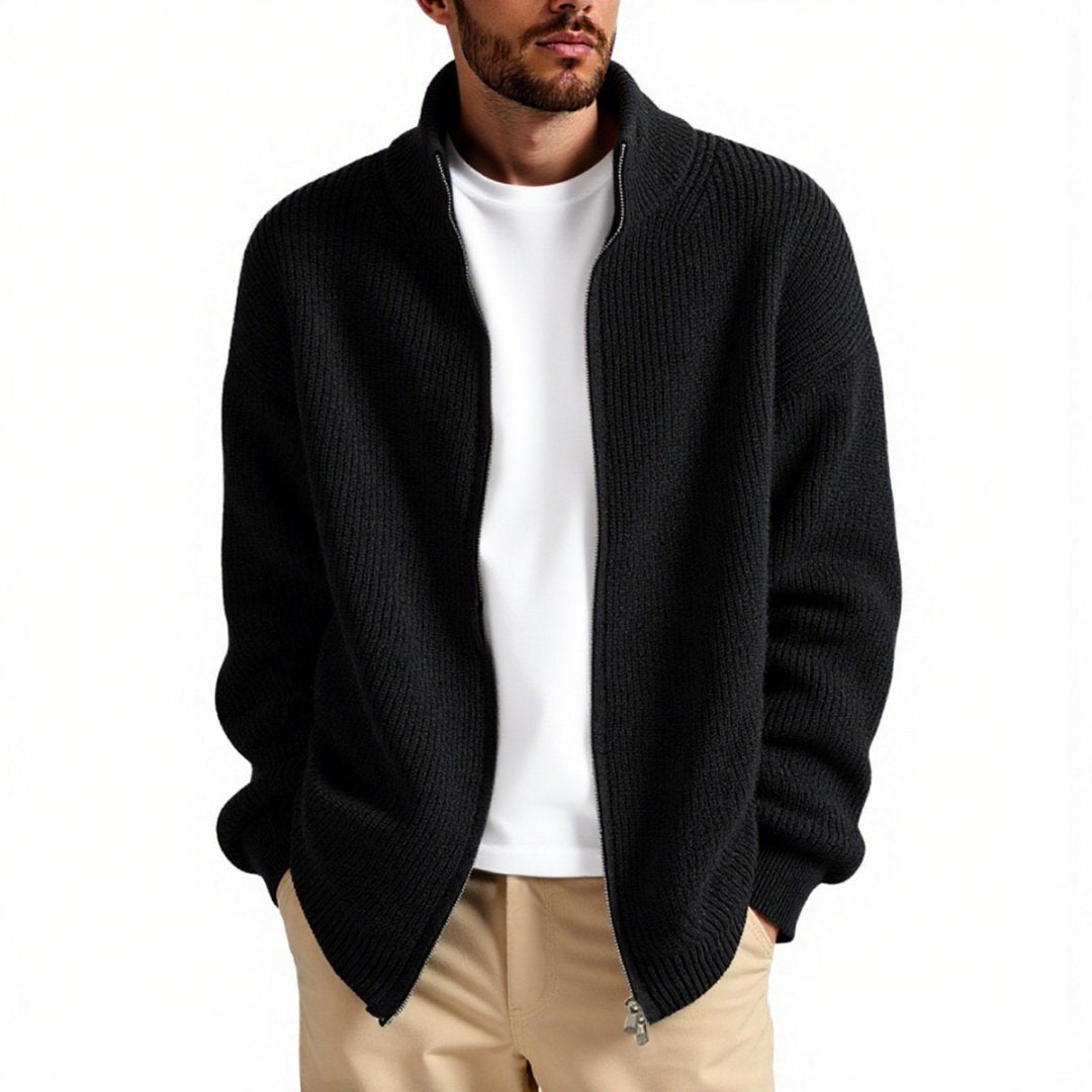 Men's Cardigan Sweater Coat Loose Inner Wear Base