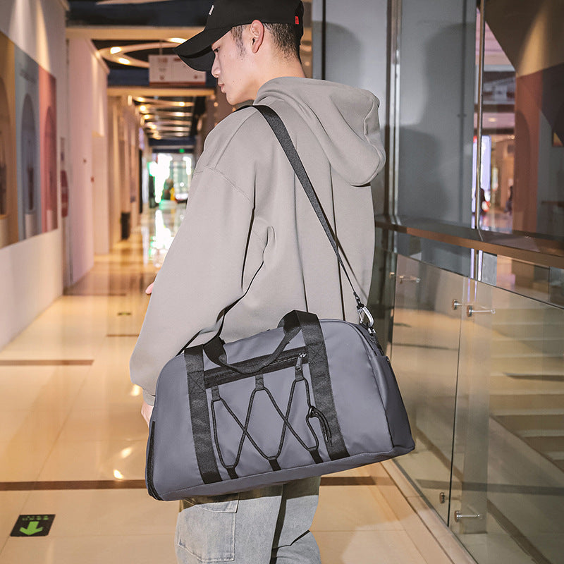 Short Business Trip Large Capacity Luggage Bag Oxford Cloth Boarding Travel Bag With Breathable Lining