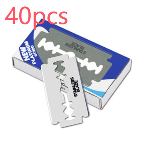 Stainless steel razor blade
