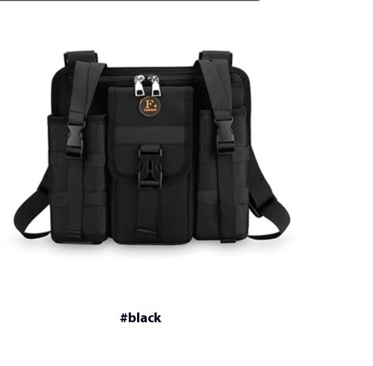 Leisure Outdoor Shoulder Bag For Men Messenger Bag Waterproof Ultra Lightweight Breathable Oxford Cloth