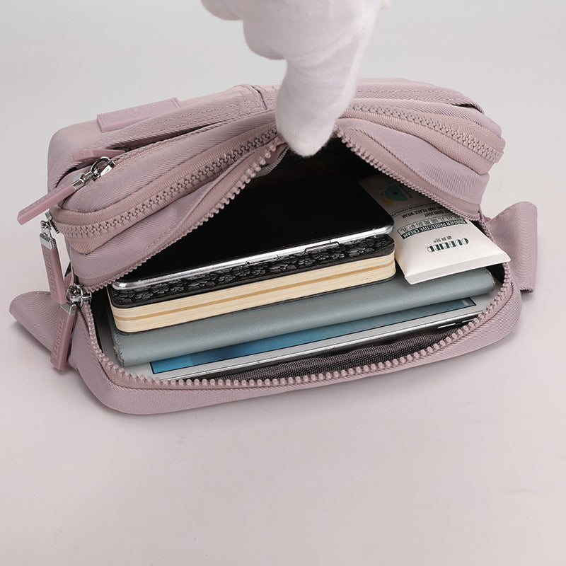 Unisex Nylon Waist Bag Multi Purpose Large Capacity For Men And Women Available In 8 Color Options