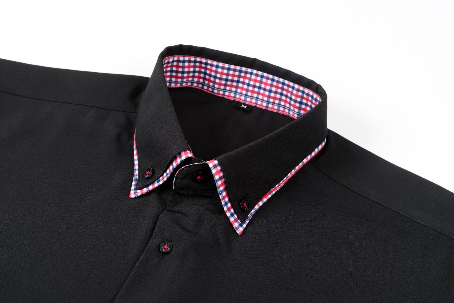 Double Collar Stitching Casual Versatile High-end Shirt