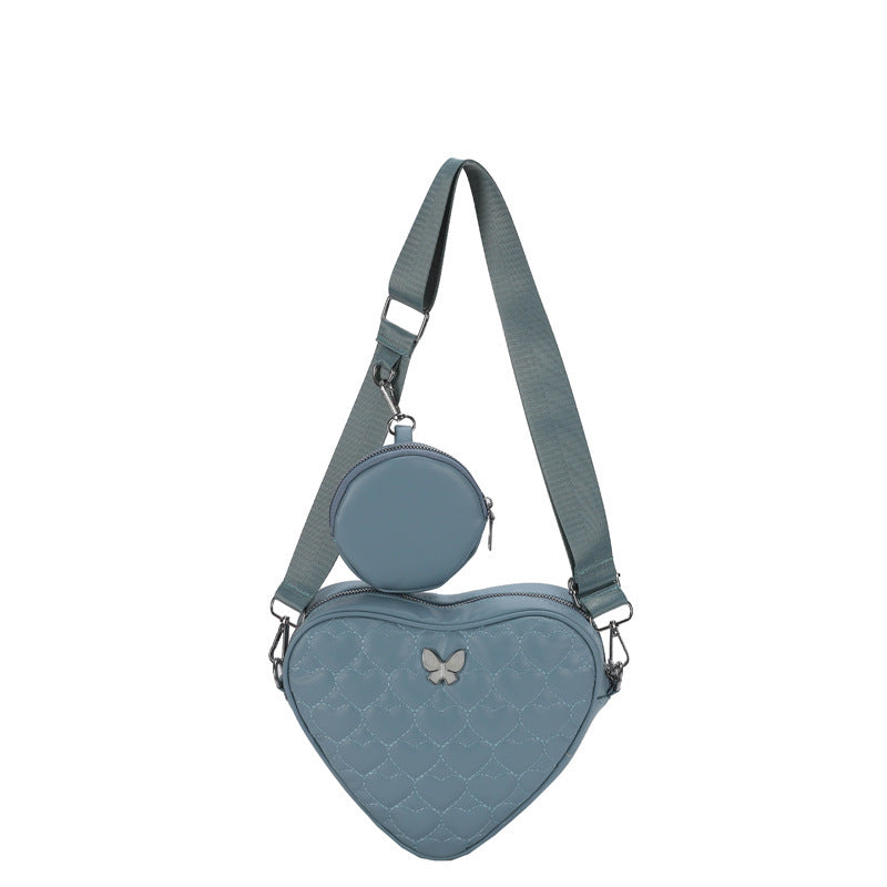 Women's Embroidered PU Leather Shoulder Bag - Waterproof Travel Backpack