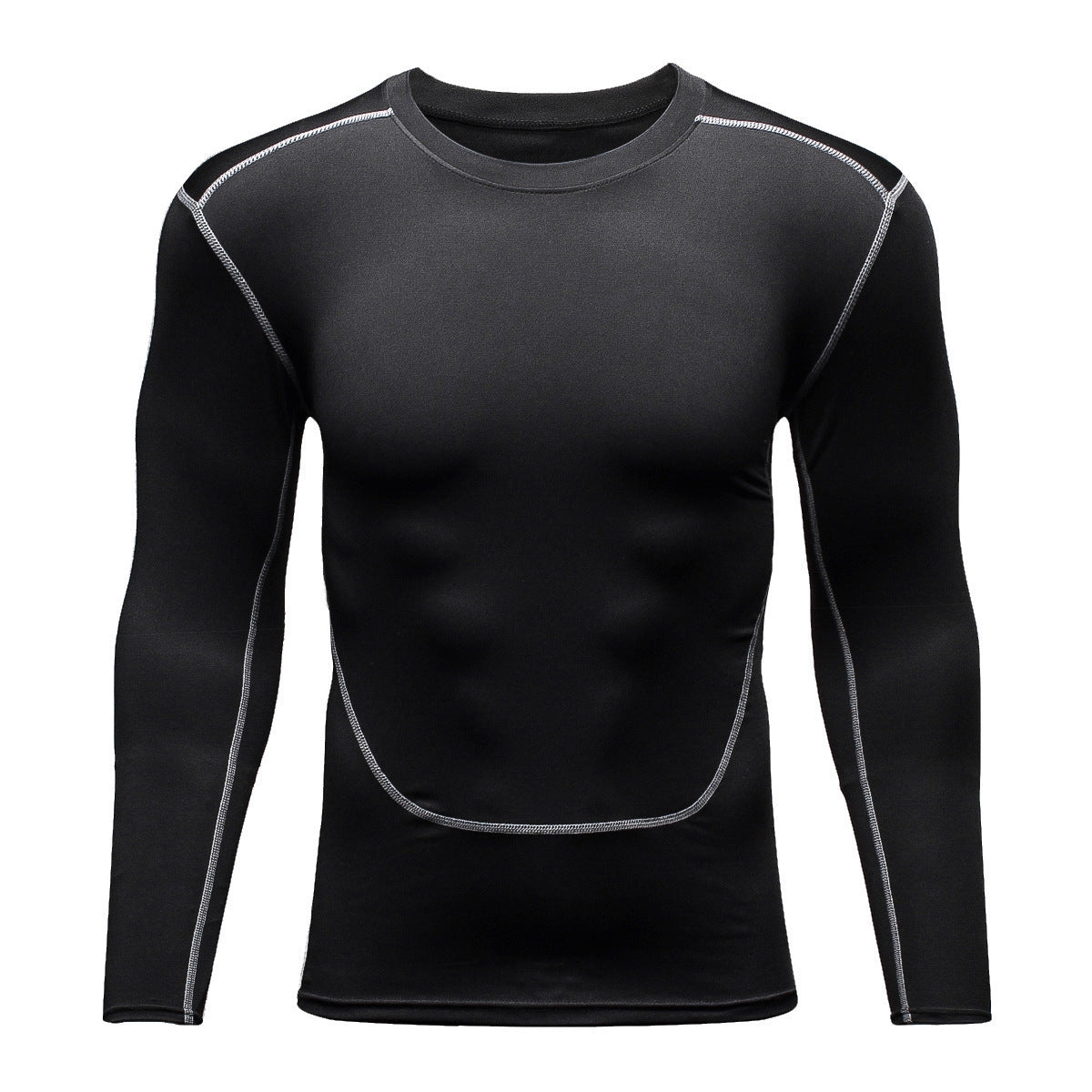 Men's Quick Dry Long Sleeve Sports Shirt For Workout And Fitness Training Moisture Wicking Athleisure