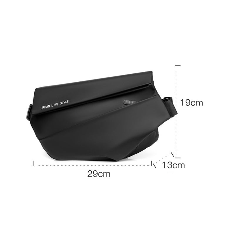 Mens Functional Crossbody Camera Bag Waterproof Tablet Pocket Multifunction Messenger Bag