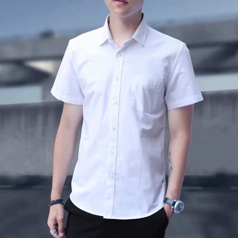 Trendy Handsome Summer Short Sleeve Men's Shirt