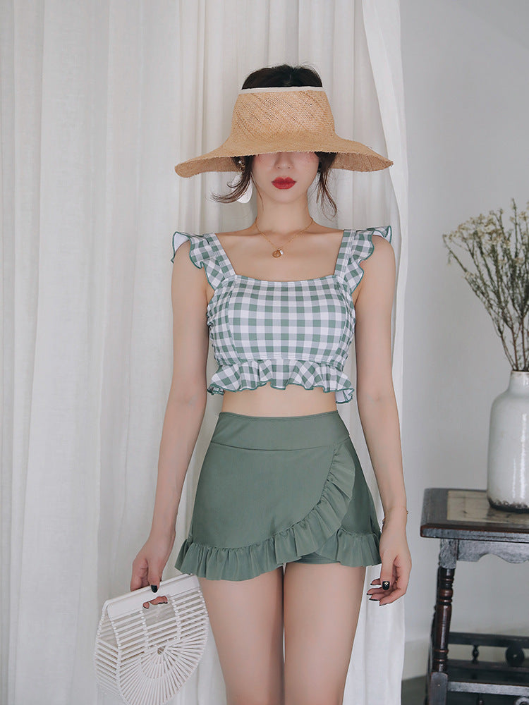 Cover Belly Look Thin And  Swimwear