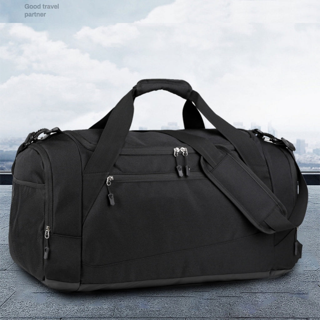 Dry Wet Separation Gym Bag Large Capacity With Separate Wet And Dry Compartment Oxford Cloth