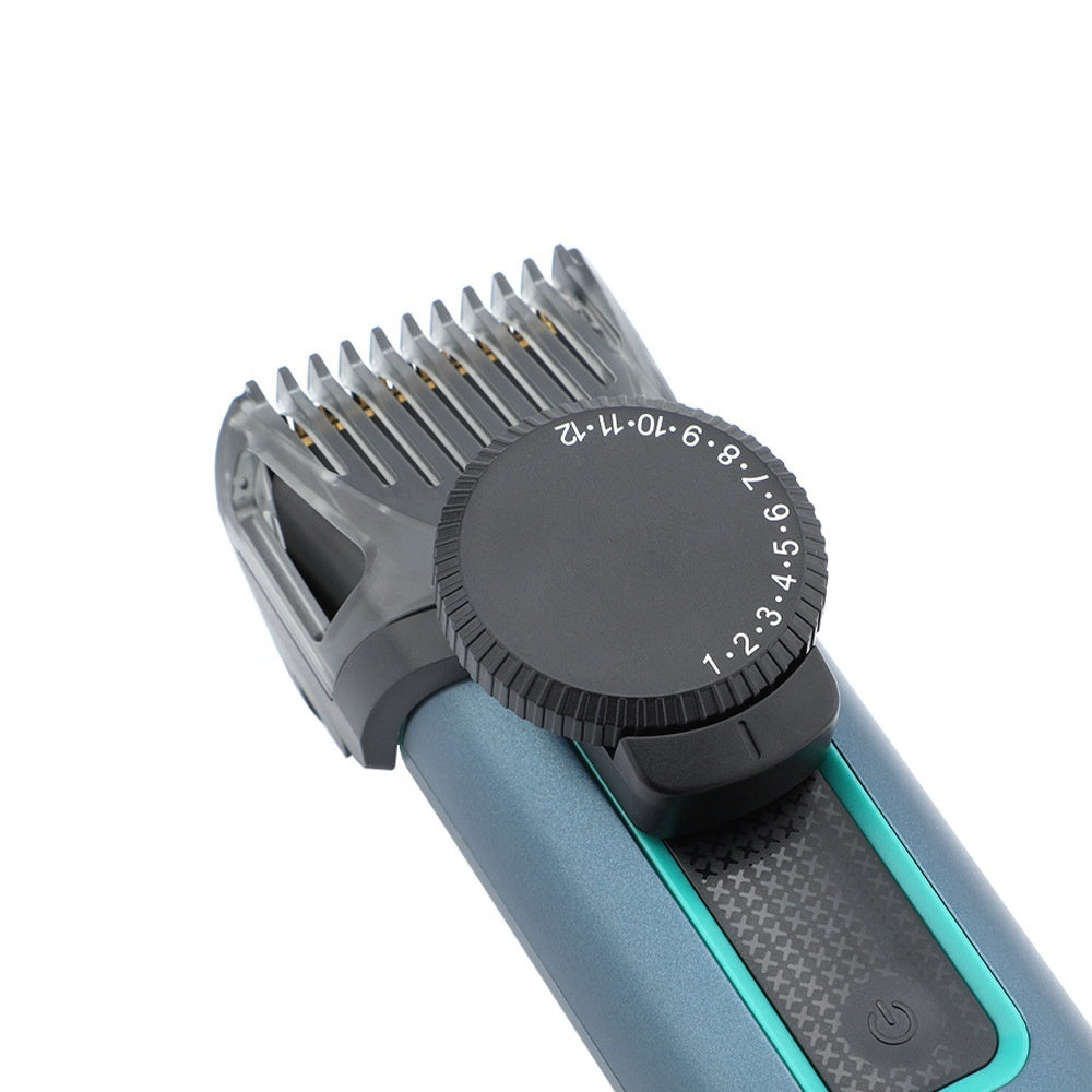 IPX5 Waterproof Electric Hair Clipper - Rechargeable Men's Beard Trimmer
