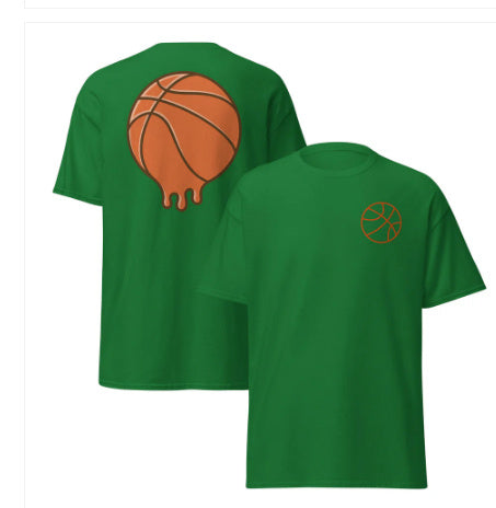 Men's Fashion Polyester Short-sleeved T-shirt