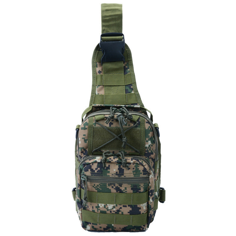 Men's Oxford Cloth Camouflage Waterproof Shoulder Messenger Bag For Outdoor Sports And Travel