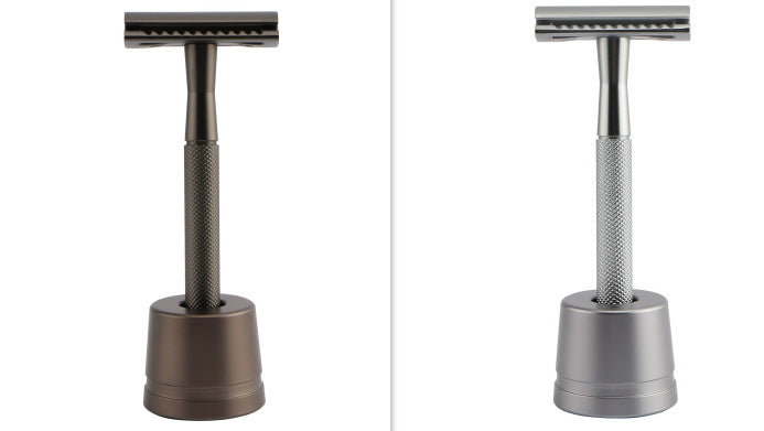 Classic manual shaver safe old fashioned